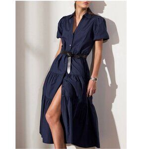Brochu Walker The Havana Dress in Navy Blue